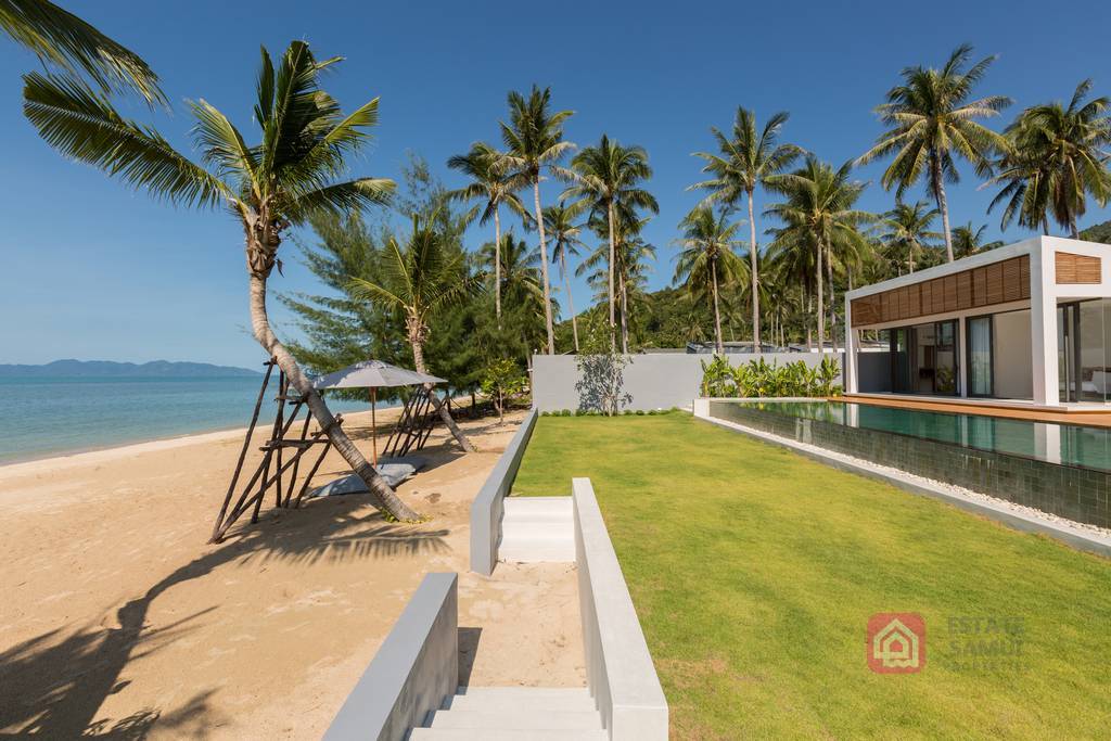 villa malouna, koh samui beach villa rental