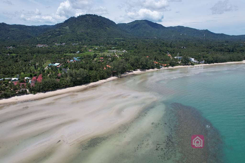 beachfront land plot for sale, koh samui