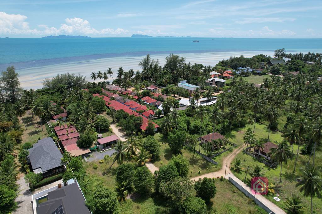 beachfront land plot for sale, koh samui