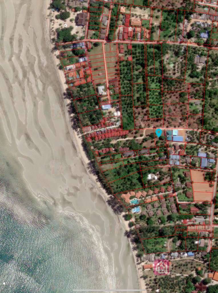 beachfront land plot for sale, koh samui