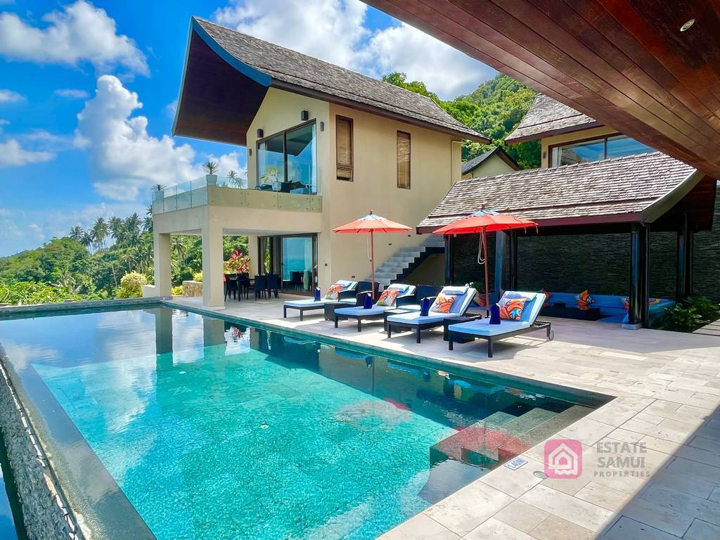 Samui Sea View Villa For Sale