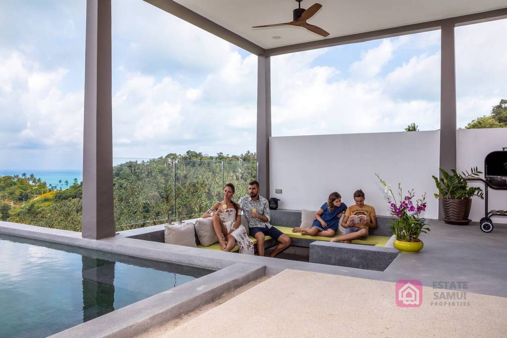 modern chaweng noi villa, koh samui