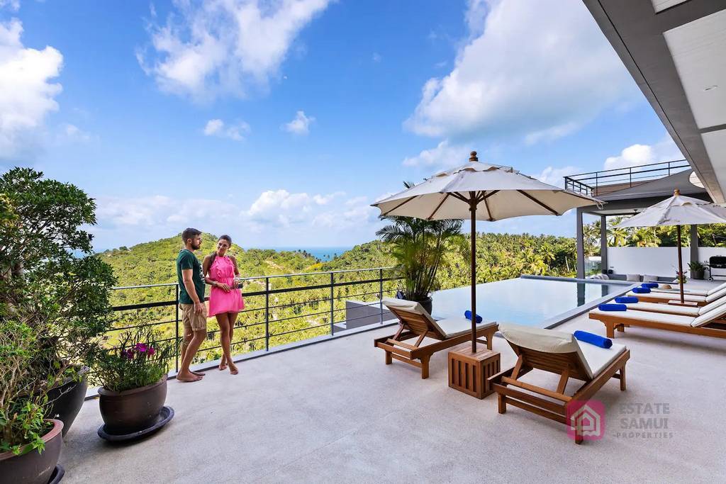 modern chaweng noi villa, koh samui