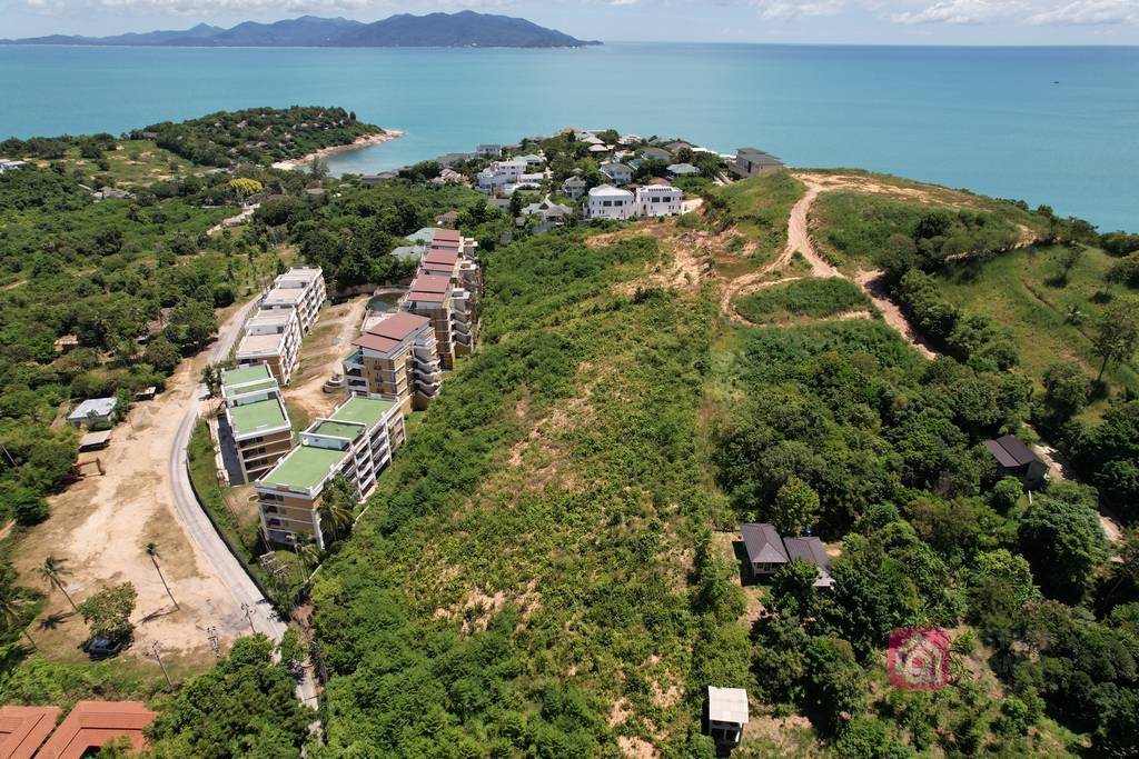 sea view land for sale, koh samui