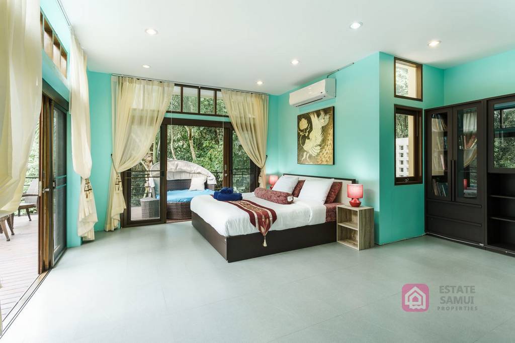 chaweng noi pool villa for sale, koh samui