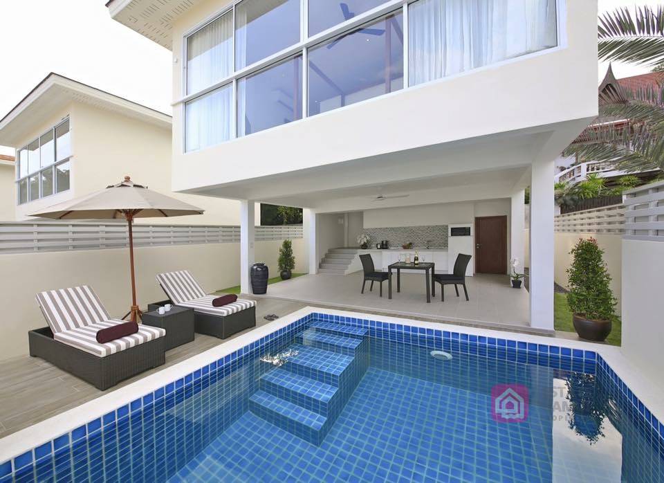 pool villa resort for sale, koh samui