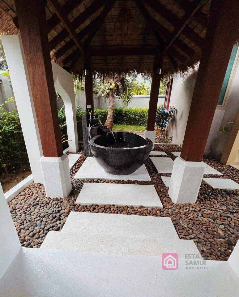 balinese pool villa for sale, koh samui