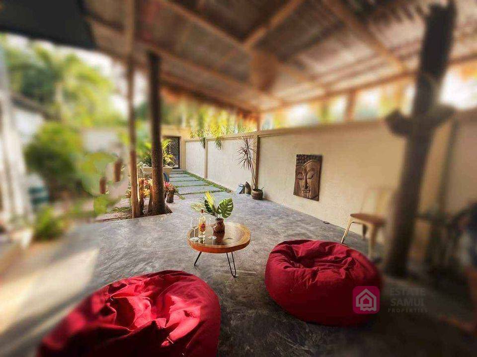 balinese pool villa for sale, koh samui