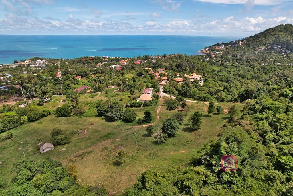 sea view plot for sale, koh samui