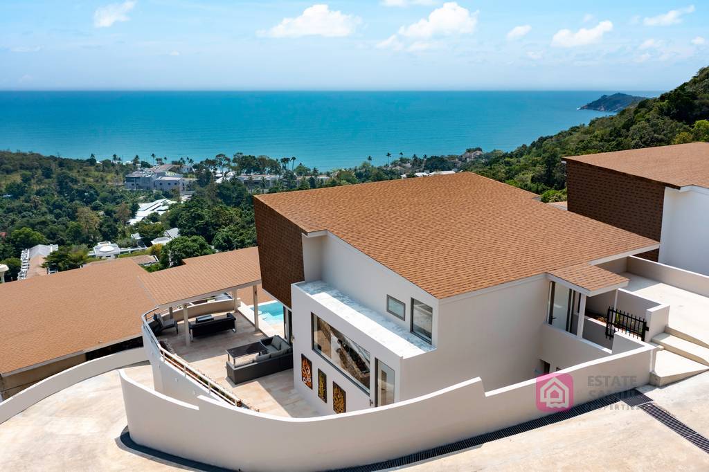 ocean view villas for sale, koh samui