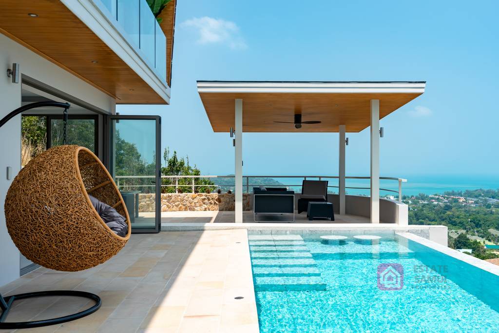 ocean view villas for sale, koh samui