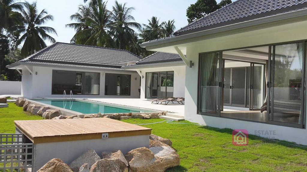 garden pool villa, koh samui