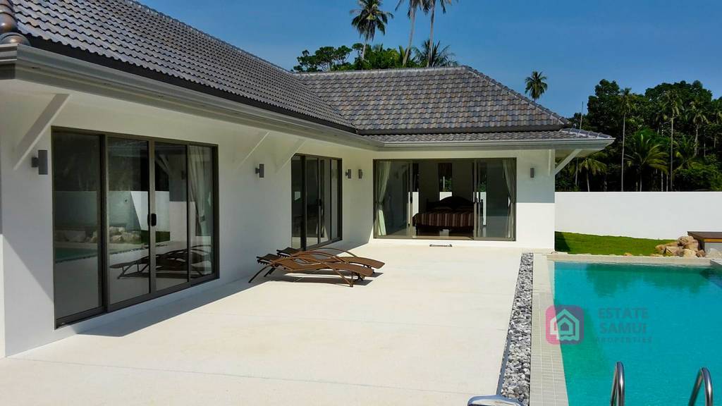 garden pool villa, koh samui