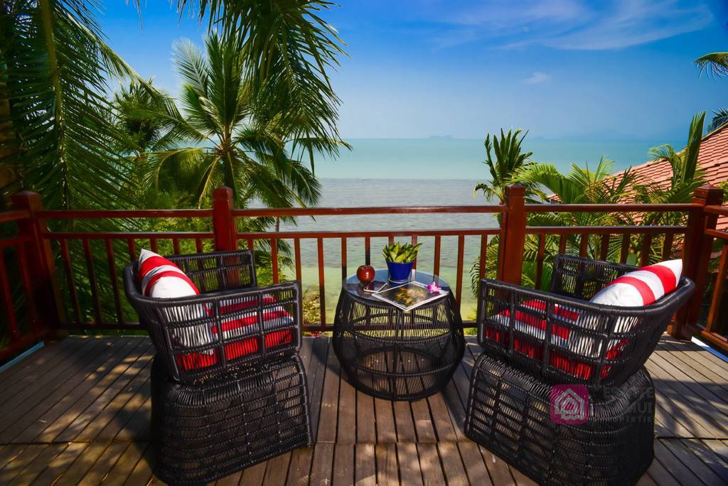 sea front villa for sale, koh samui