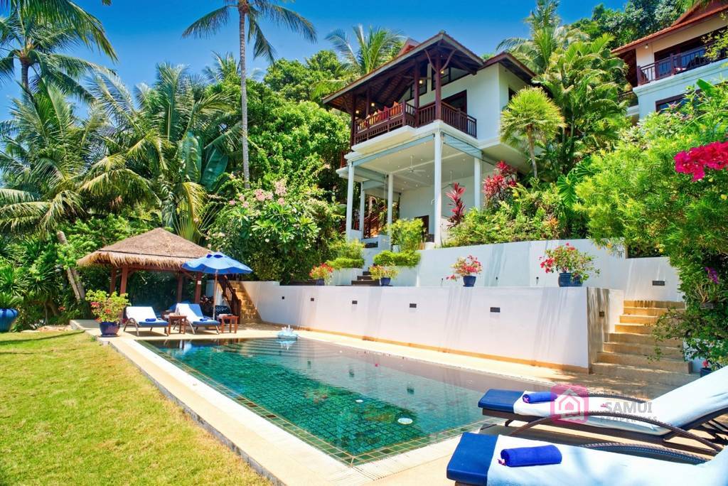 sea front villa for sale, koh samui