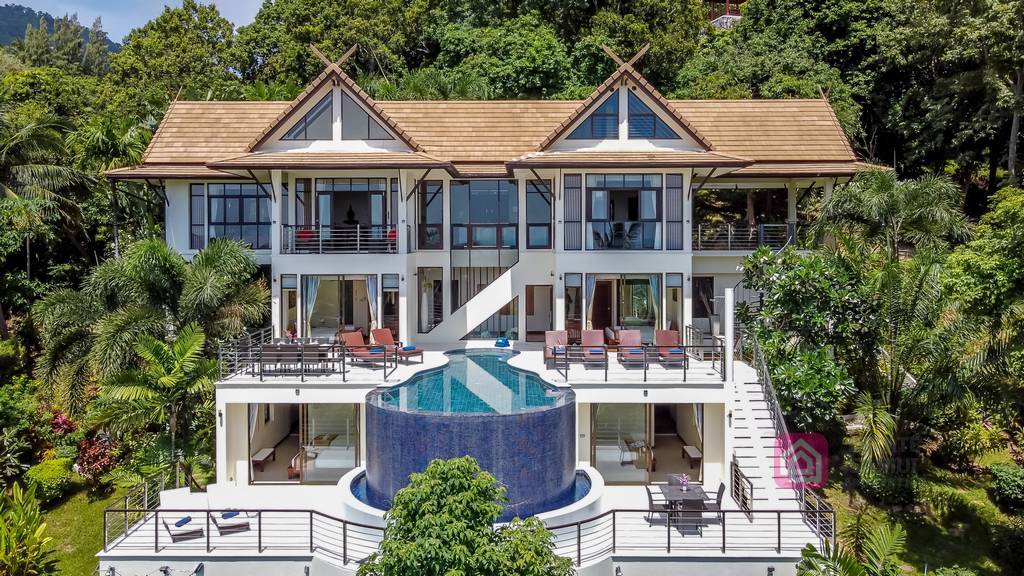 hillside villa for sale, koh samui