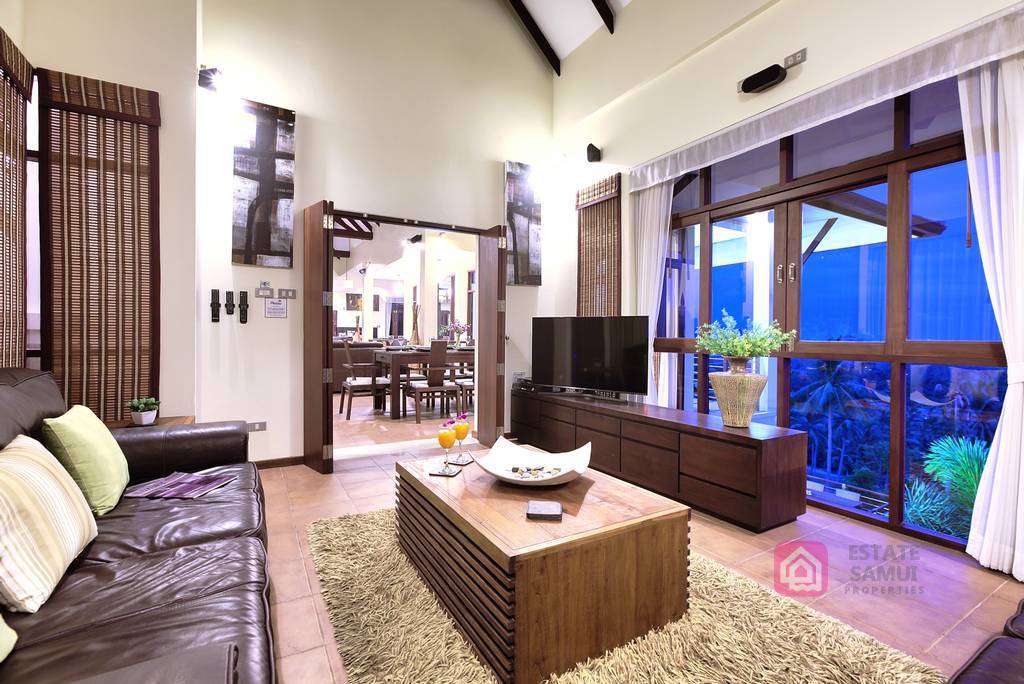 hillside villa for sale, koh samui