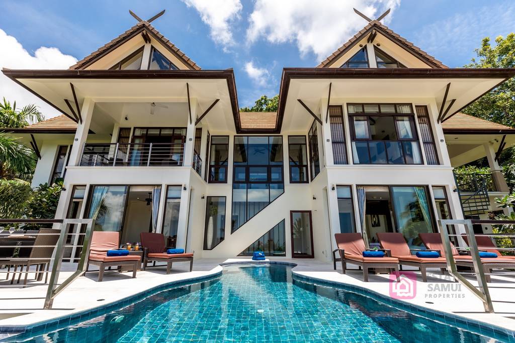 hillside villa for sale, koh samui