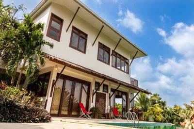 sea view hillside villa, koh samui