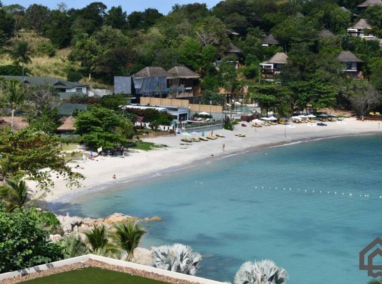 beachside sea view villa, koh samui