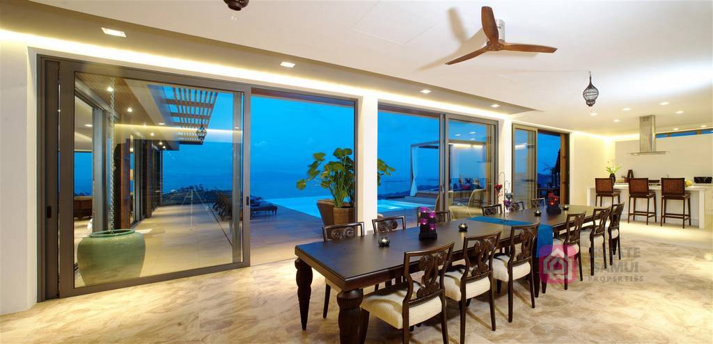 modern bophut villa for sale, koh samui