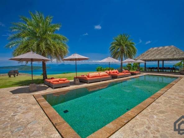 sea view private estate, koh samui