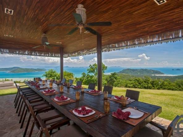 sea view private estate, koh samui