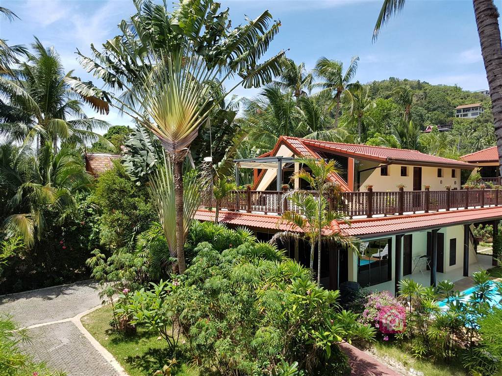 bang por beachside villa, koh samui