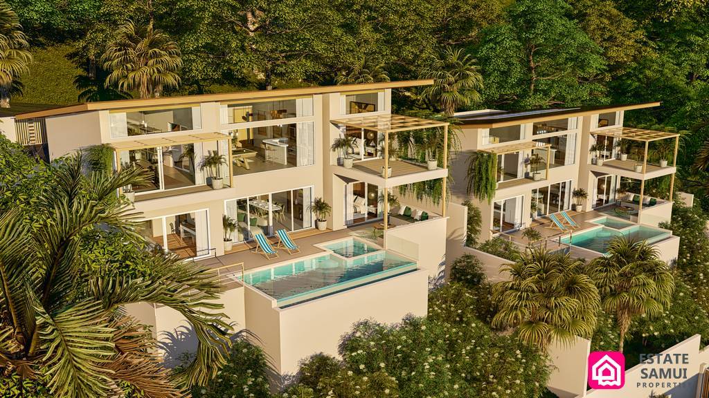 sunset hills villas for sale, koh samui