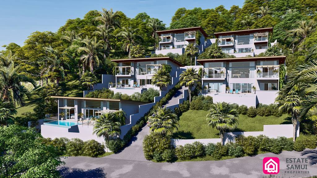 sunset hills villas for sale, koh samui