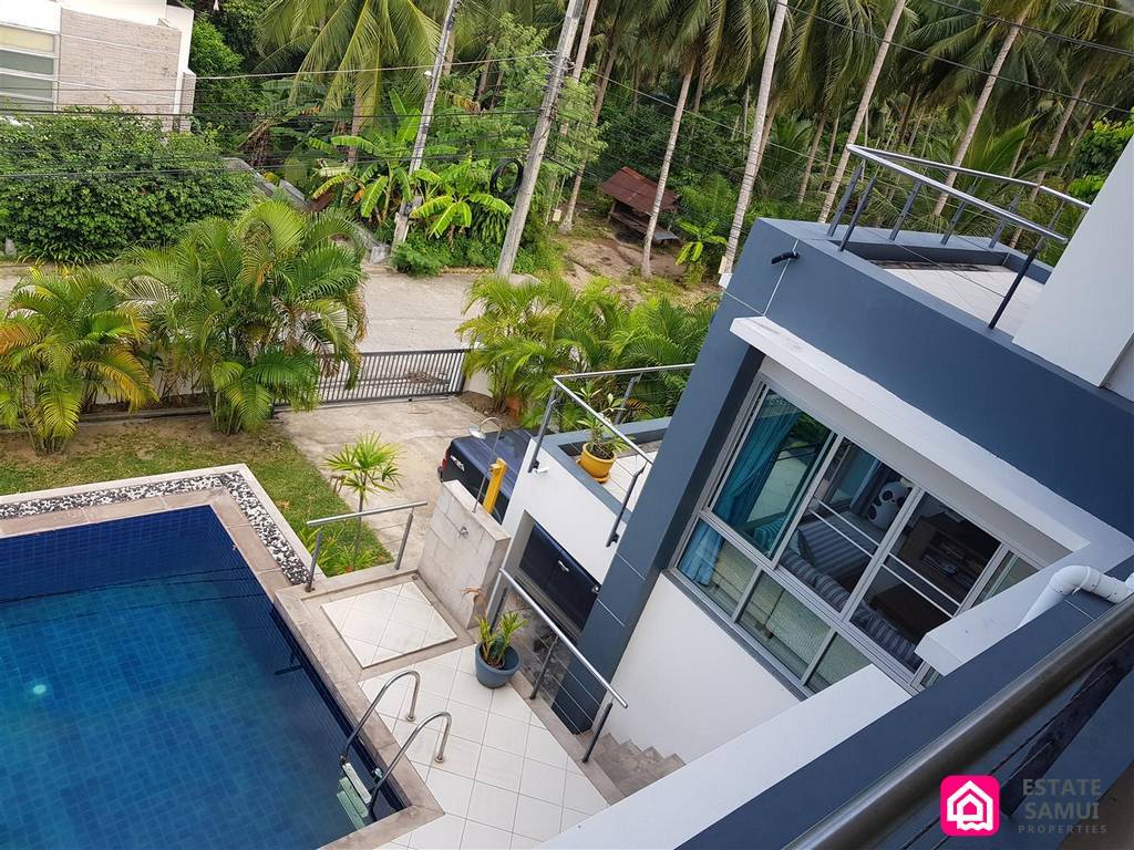 maenam pool villa for sale, koh samui