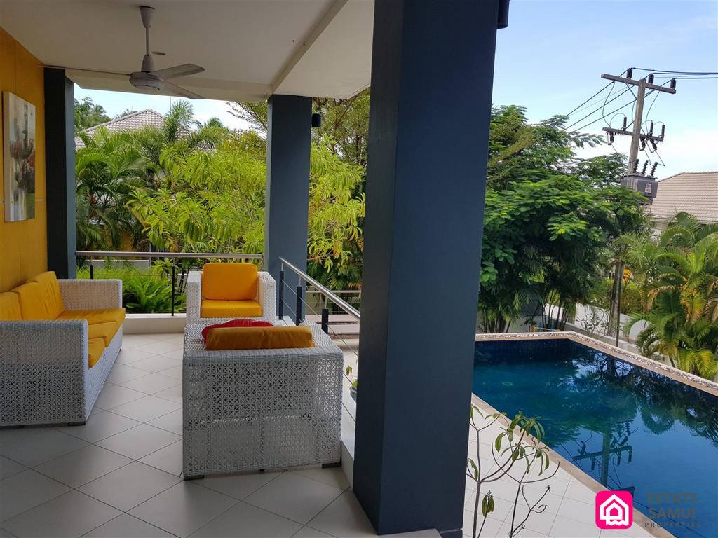 maenam pool villa for sale, koh samui