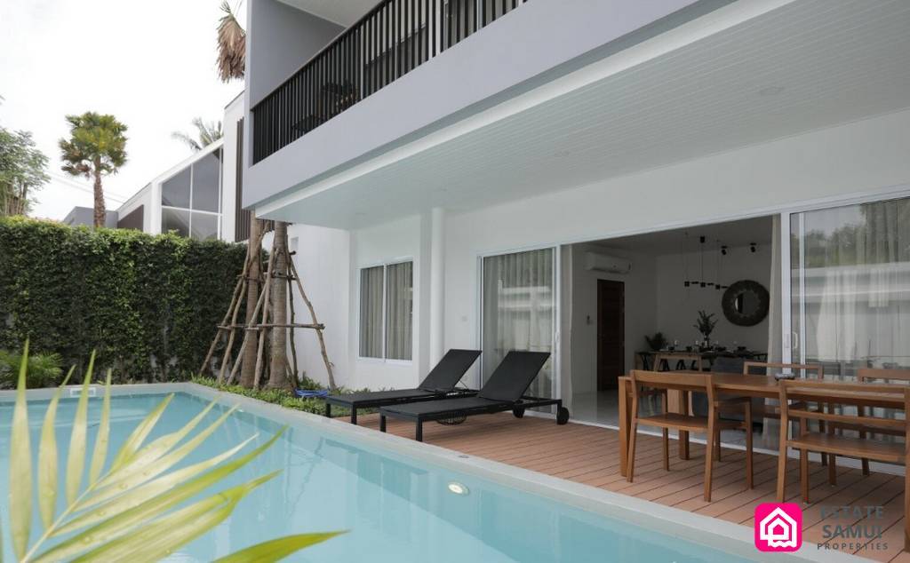 affordable pool villa for sale, koh samui