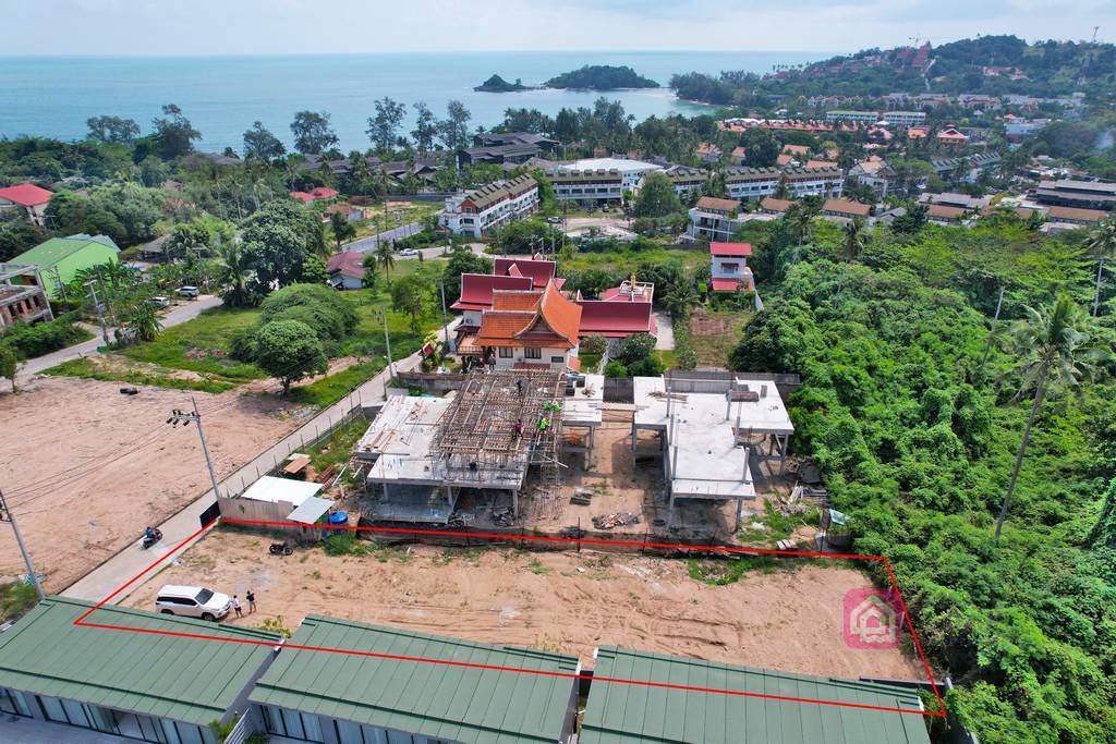 boho-chic style pool villas, koh samui