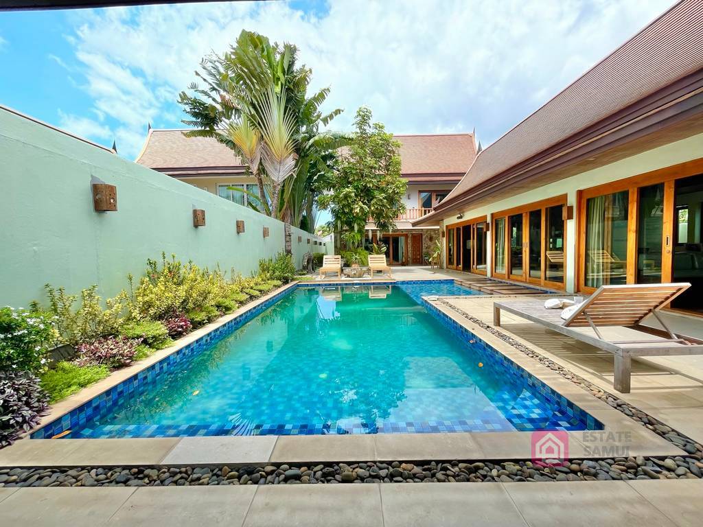 thai pool villa, koh samui