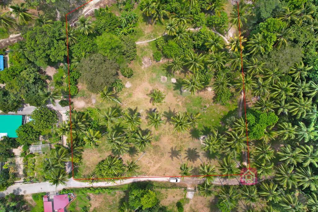 flat land for sale, koh samui