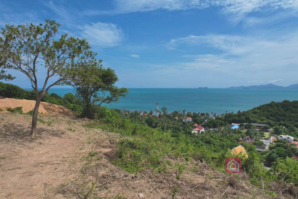 land plot with sea views, koh samui