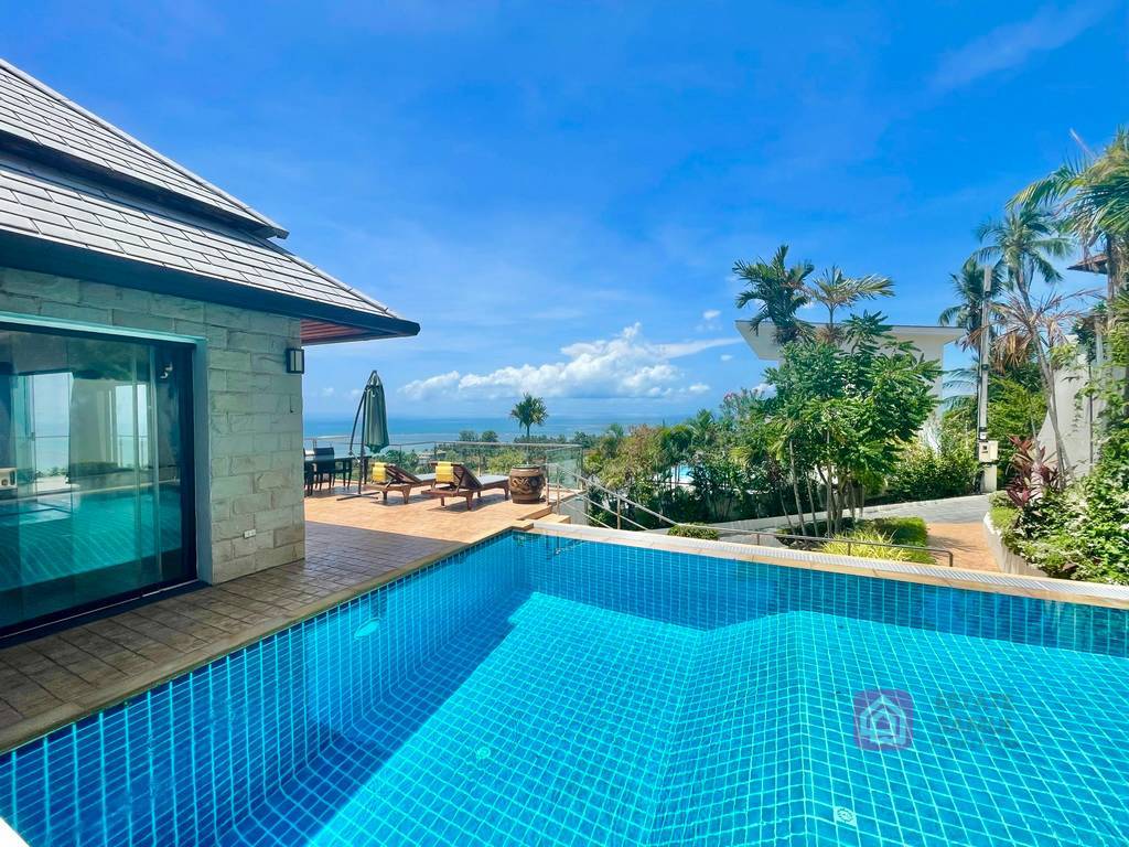 sea view lamai villa