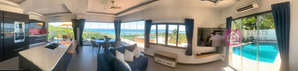 sea view lamai villa