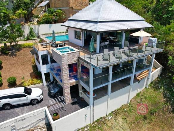 sea view lamai villa