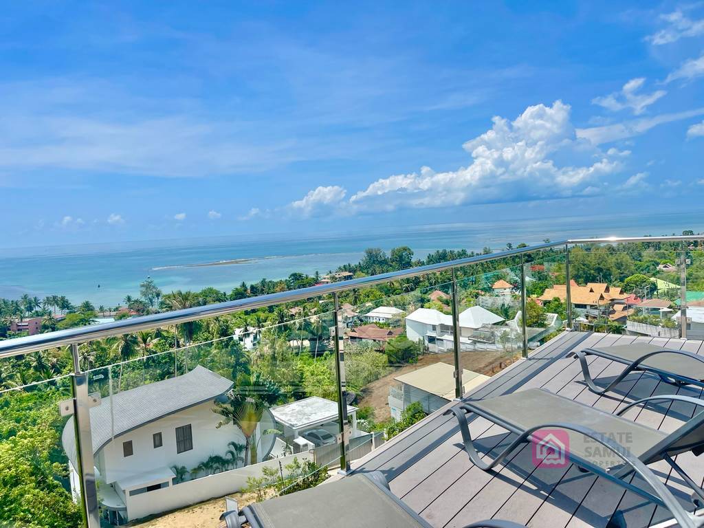 sea view lamai villa