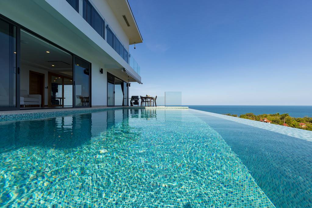 panoramic sea view villa, koh samui