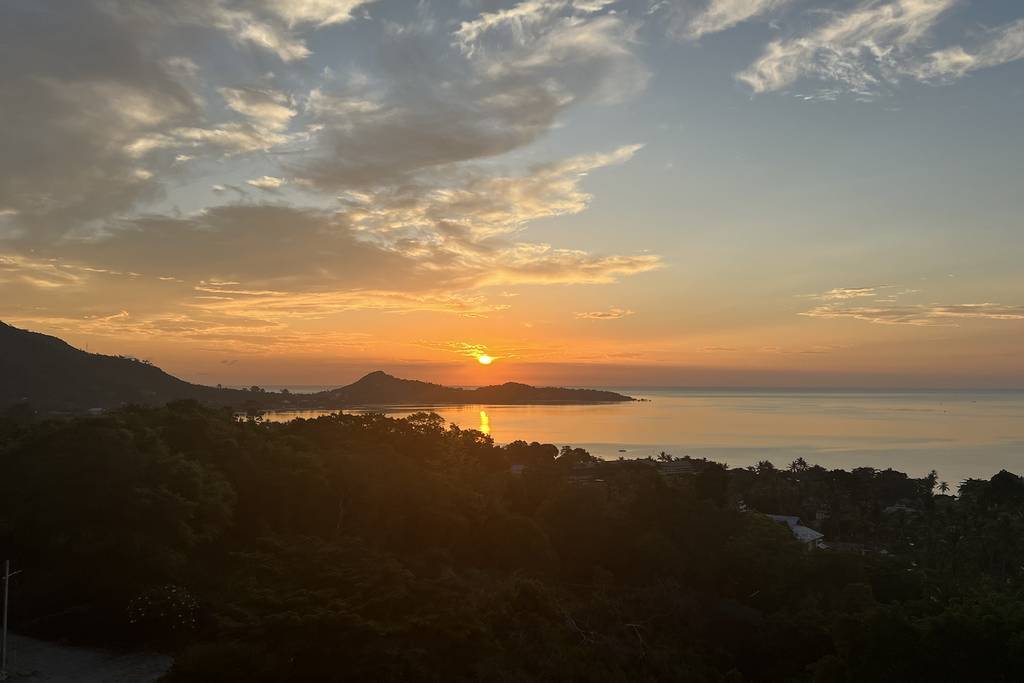 panoramic sea view villa, koh samui