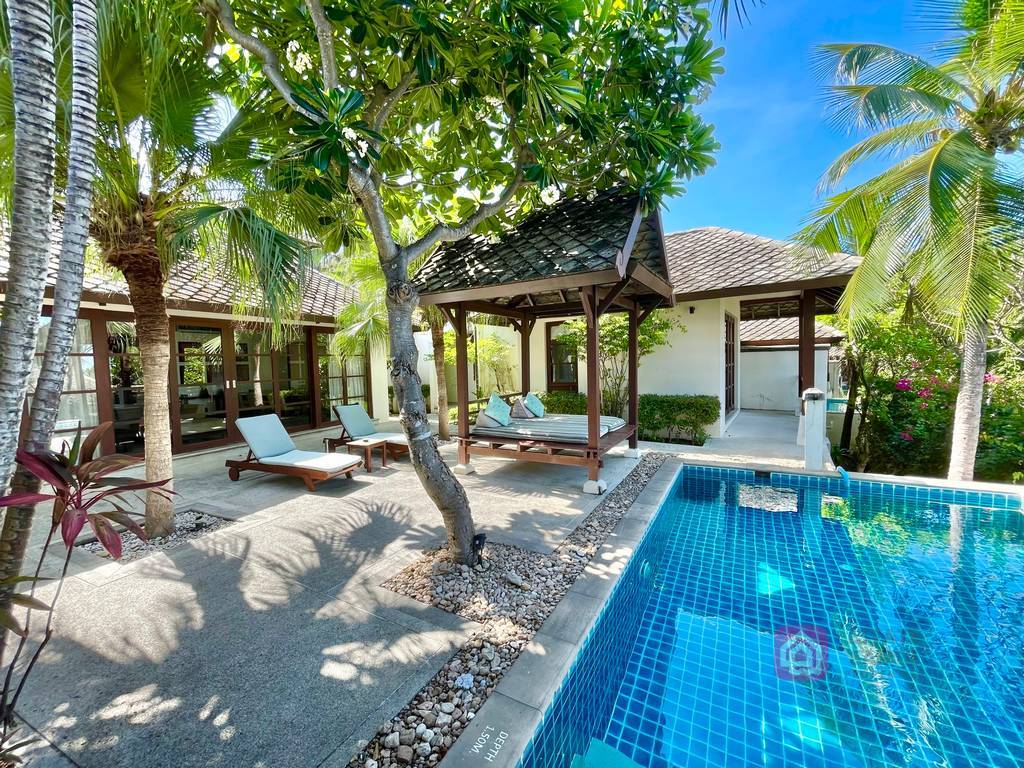 balinese pool villa, koh samui