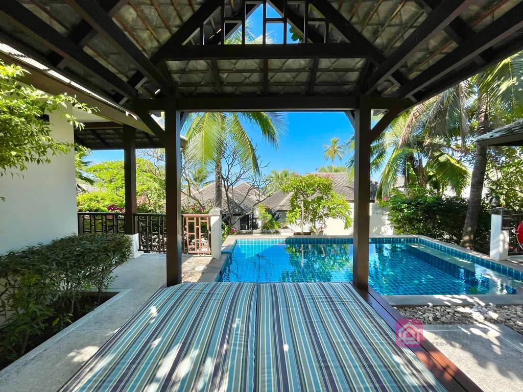 balinese pool villa, koh samui