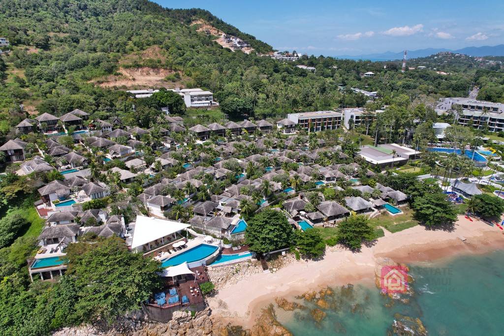 balinese pool villa, koh samui