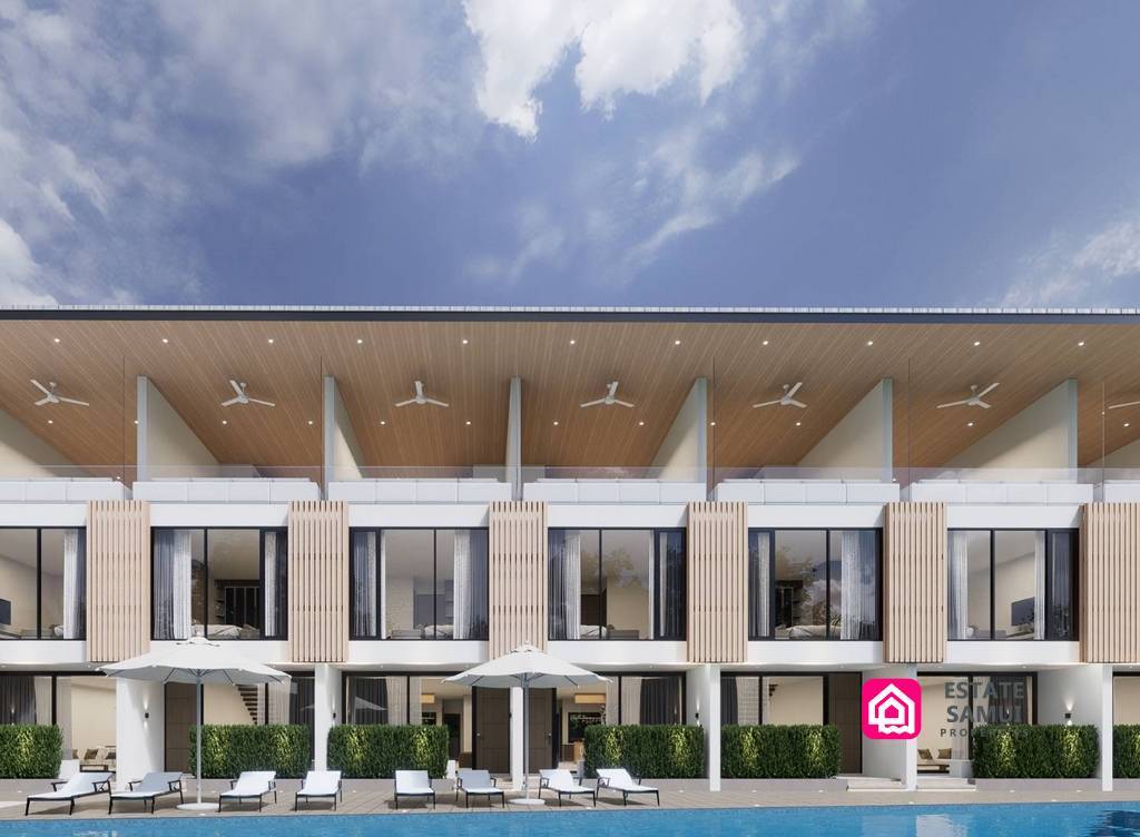 modern townhouses for sale, koh samui