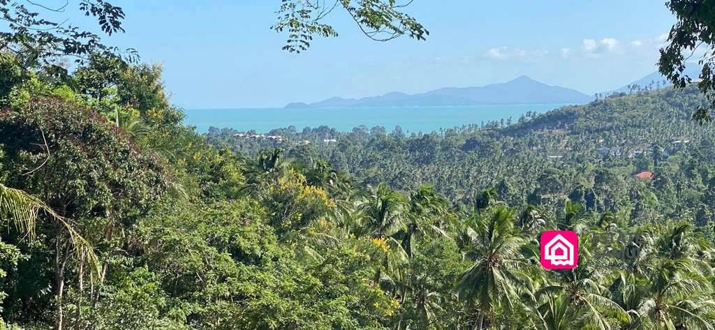 maenam sea view land, koh samui