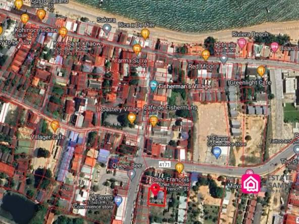 land near fisherman's village for sale, koh samui