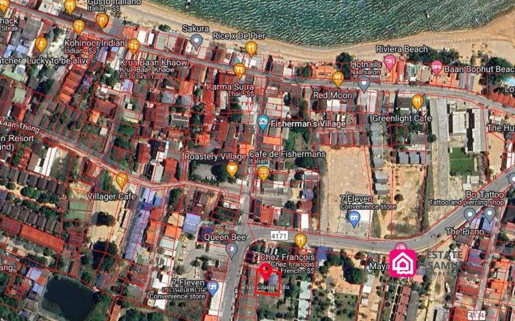 land near fisherman's village for sale, koh samui